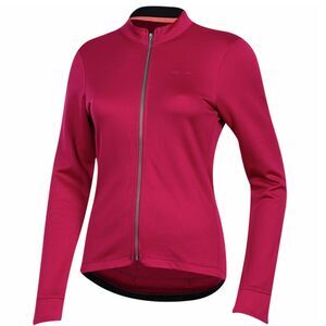 NWT Pearl iZumi Pro Red Merino Wool Blend Thermal Jersey Full Zip Jacket Size M